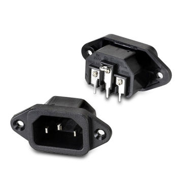 Buy Wholesale Taiwan Inlet Connectors With 15/10a Rating, Iec C14 ...