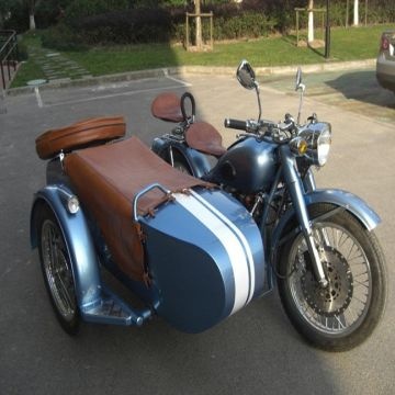 electric motorcycle with sidecar