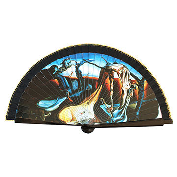 Uprint Fans Buy Wholesale China Spanish Four-color Overprint Fan, Customized ...
