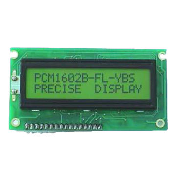 8 characters x 2 lines COB character LCD module, viewing area of 38 x ...