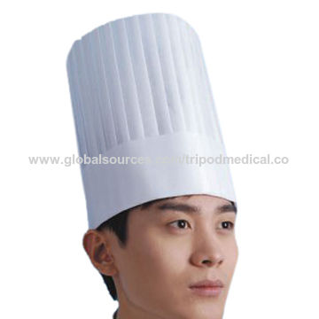 Non-woven Chef Cap, Cylindrical Shape, Adjustable Head Diameter - Explore  China Wholesale Non-woven Chef Cap and Non-woven Chef Cap
