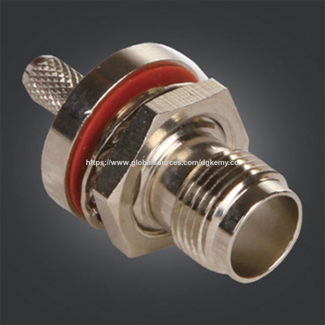 Conector TNC Hembra IP67 IP68, Conector RF TNC Impermeable, Jack TNC Bulkhead con Cable RG-174 de 1.37mm