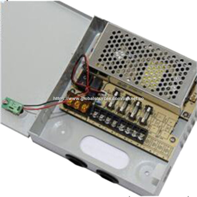 Caixa de fonte de alimentação com fusível para produtos de segurança como câmeras CCTV for sale at factory direct price
