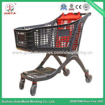 FANHUA Life Shopping Cart Foldable Portable Trolley Shopping Cart // Luggage Cart/with Trailer Shopping Assistant Color : A 