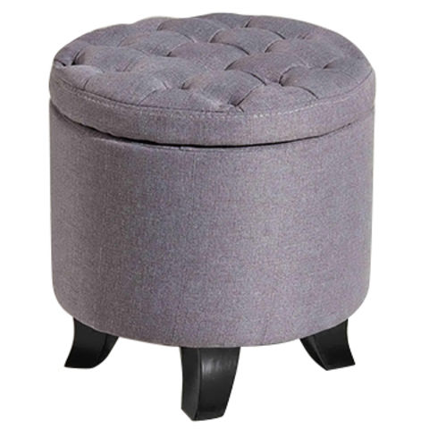 Buy Wholesale China Ottoman Foot Rest Stool Small Fabric Square