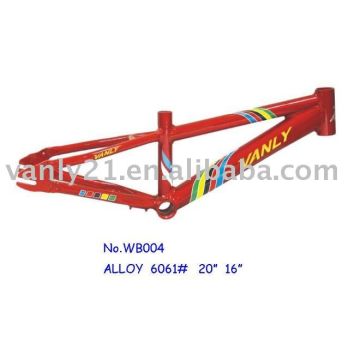 Bulk Buy China Wholesale Bmx Frame Alloy Bmx Bicycle Frame from