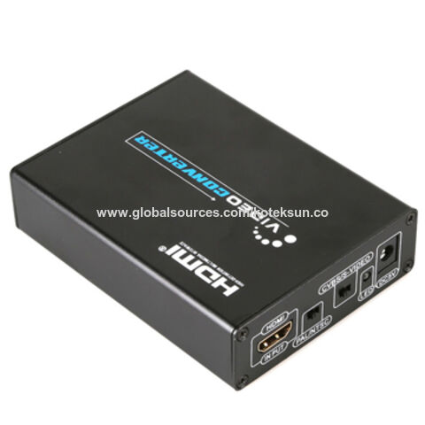 HDMI to RCA AV+S-Video Converter for DVD, HD TV 1080P