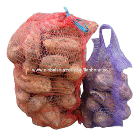 Buy Wholesale China Hanging Vegetable Fruit Storage Bag Kitchen Sundries  Polyester Breathable Mesh Bags & Storage Bag Kitchen Mesh Bags at USD 0.31