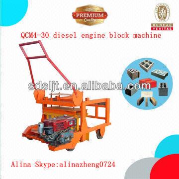 Buy Wholesale China Qcm4-30 Diesel Engine Movable Foam Concrete Block ...