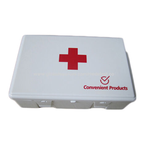Mini kit de premiers secours avec boîte plastique personnalisable