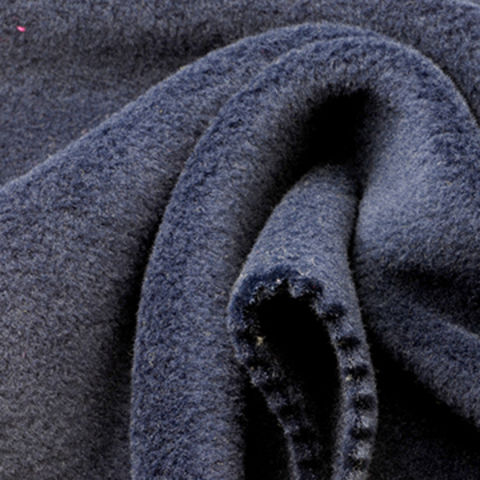 Grey Polar Fleece Fabric, Anti-Pilling Fleece