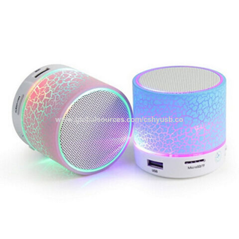 Günstiger OEM Hot Wireless Bluetooth Musiklautsprecher mit LED-Licht, neues Modell A9
