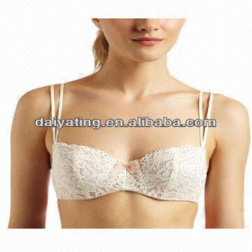 Half Cup Fancy Lace Sexy Cup Bra For Women exporter and supplier from China