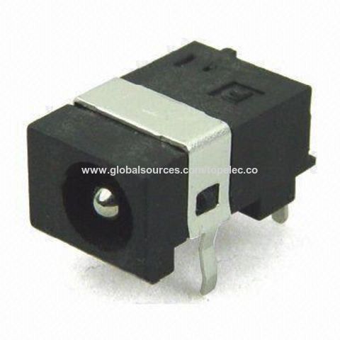 China Horizontal DC Power Jack with PCB Type and 3.2mm Installation ...