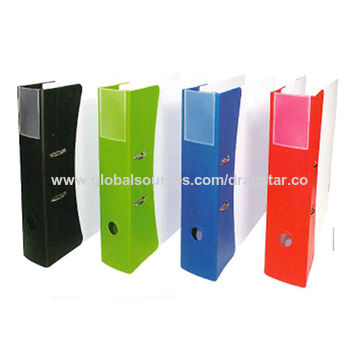 Buy Wholesale Hong Kong SAR 3-inch Pp Box File With Lever Arch