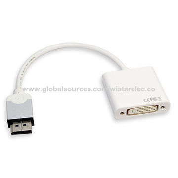 محوّل من ذكر DisplayPort إلى أنثى DVI - كابل تحويل عالي الجودة for sale at factory direct price