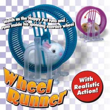 hamster on a wheel toy