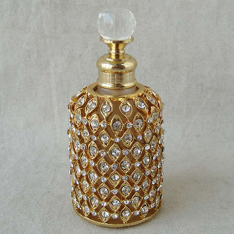 antique metal perfume bottles