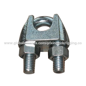 Buy Wholesale China Din741 Malleable Wire Rope Clip, Galvanized Surface ...