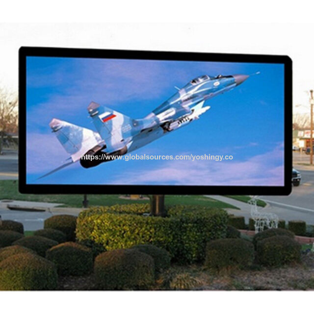 Pantalla LED para exteriores P4.81 de alto brillo, pantalla de pared LED SMD