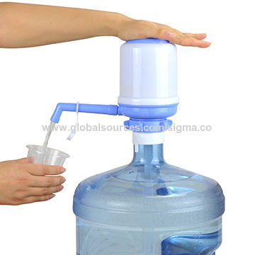 Compre Bomba De Agua Manual Para Botella De 3/5 Galones Con Tapa