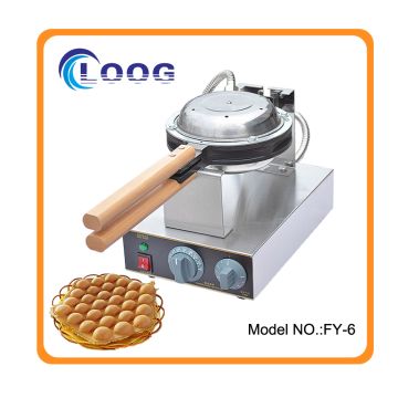 Bubble Waffle Maker, 110V Electric Egg Waffle Maker, 1500W Hong Kong Egg  Puff Machine w/2