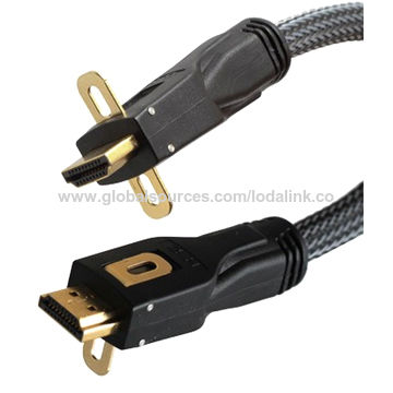2m6ft HDMI Cable with Locking Screw 4K - HDMI®-kablar & HDMI-adaptrar