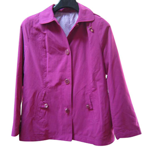 Coat clearance polyester woven