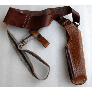 Vertical Shoulder Holster Genuine Leather Right Hand Gun Holster