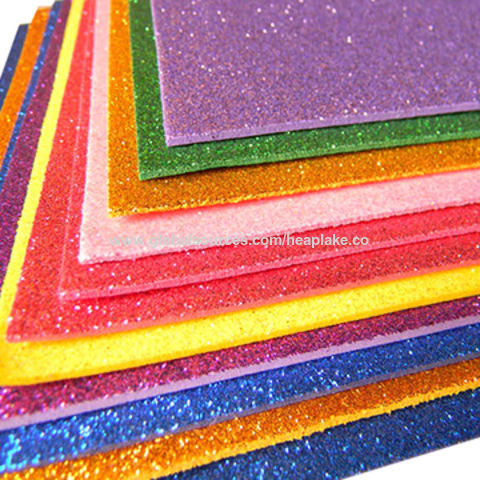 Arts Crafts Foam Sheets, Craft Glitter Eva Foam Sheets