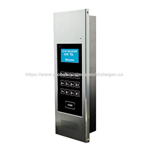 Intelligent Intercom System Gsm 3g Wireless Door Chime Easy ...