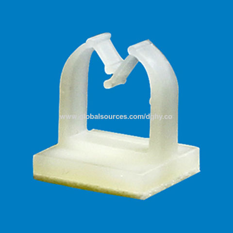 Wll-3 Nylon Plastic Self Adhesive Wire Saddle Clamp Electrical