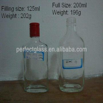 Buy China Wholesale 125ml/200ml Rum Bottle & 125ml/200ml Rum Bottle