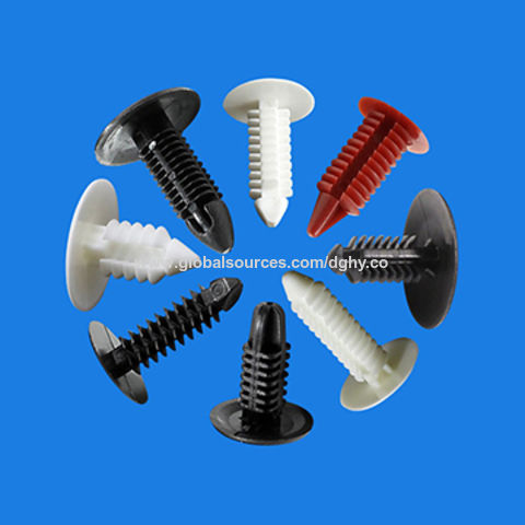 Nylon Pine Tree Clip Push Fastening Clips Rivet For Automotive Interior ...