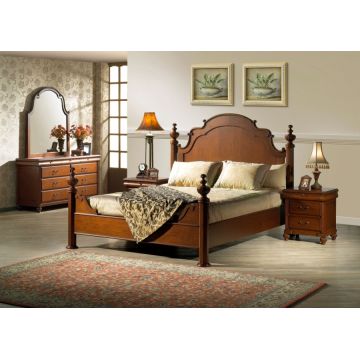 WOODEN BEDROOM FURNITURE SET LUXURY - MADE IN VIETNAM | Global Sources