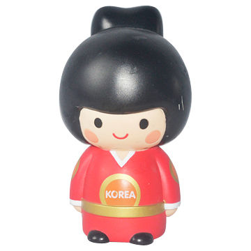 Corea del Sur muñeca forma hucha