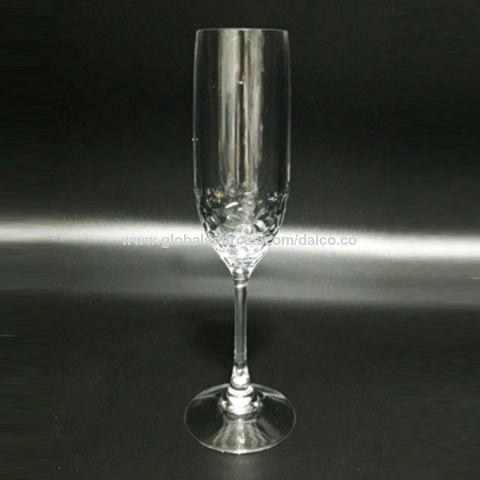 Hammered Handcrafted Stemless Champagne Flutes