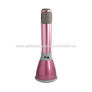 Wireless Bluetooth K068 Best Karaoke Microphone With Mic Speaker