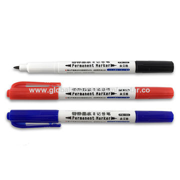 Buy Wholesale China White Permanent Marker, Not Easy To Erase/ink  Refillable & White Permanent Marker at USD 0.099