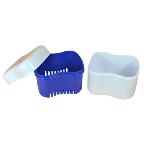 Estojo para dentaduras, Caixa de retenção ortodôntica, Recipiente de armazenamento para dentes postiços for sale at factory direct price
