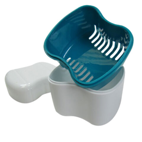 Caja de Almacenamiento para Prótesis Dentales, Caja Dental de Plástico para Dientes Artificiales