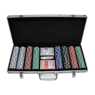 Cardinal Professional Poker Chips 100 Poker Chips & Dealer Chip in Tin Case