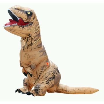 Adult Inflatable Costume Dinosaur Costumes T REX Blow Up Fancy Dress Stag Do 