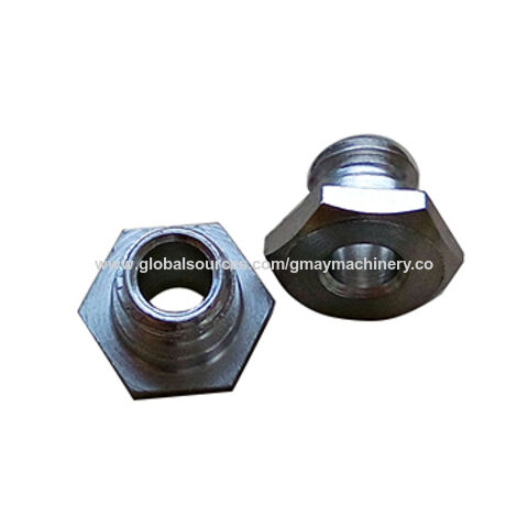 Tornillos y tuercas, cabeza hexagonal, fabricados en acero al carbono con zincado. Se aceptan pedidos OEM.
