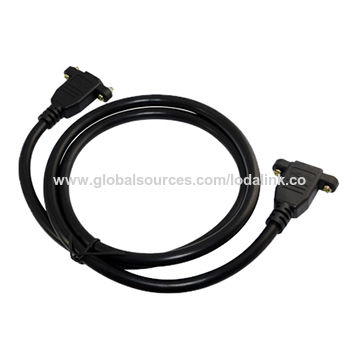 Câble HDMI 2m avec Vis de Vérouillage 4K - Câbles HDMI® et adaptateurs HDMI