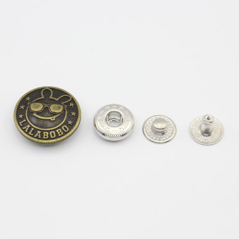 Metal Snap Fastener Buttons, Metal Garment Accessories