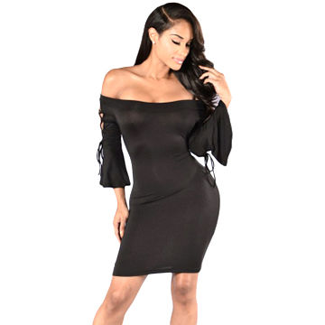 China Custom Manufacturer Wholesale Fashion New Clothing Women's Casual  Ladies Slim Sexy Black Fashion Party Mini Short Pencil Dress - China Shift  Dress and Pencil Dress price