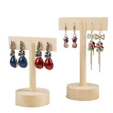 Buy China Wholesale Handmade Earrings Wooden Display T Bar Which Used To  Display Jewelry, Ring Etc & Handmade Earrings Wooden Display T Bar Which $2