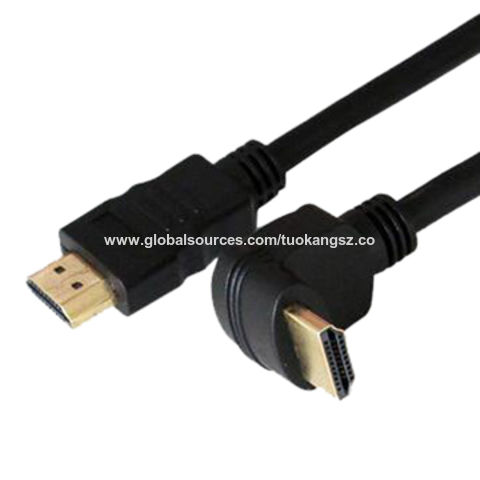 Compre Cable Hdmi Tipo De ngulo 90 A 180 Grados Tipos L 1m 2m y