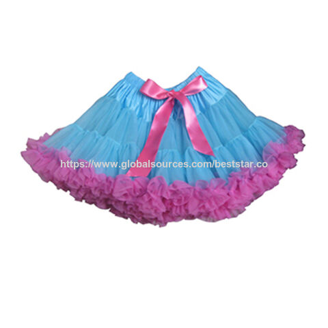 Falda de fiesta para niñas y niños, confeccionada en gasa de la mejor calidad - Ideal para mayoristas y distribuidores